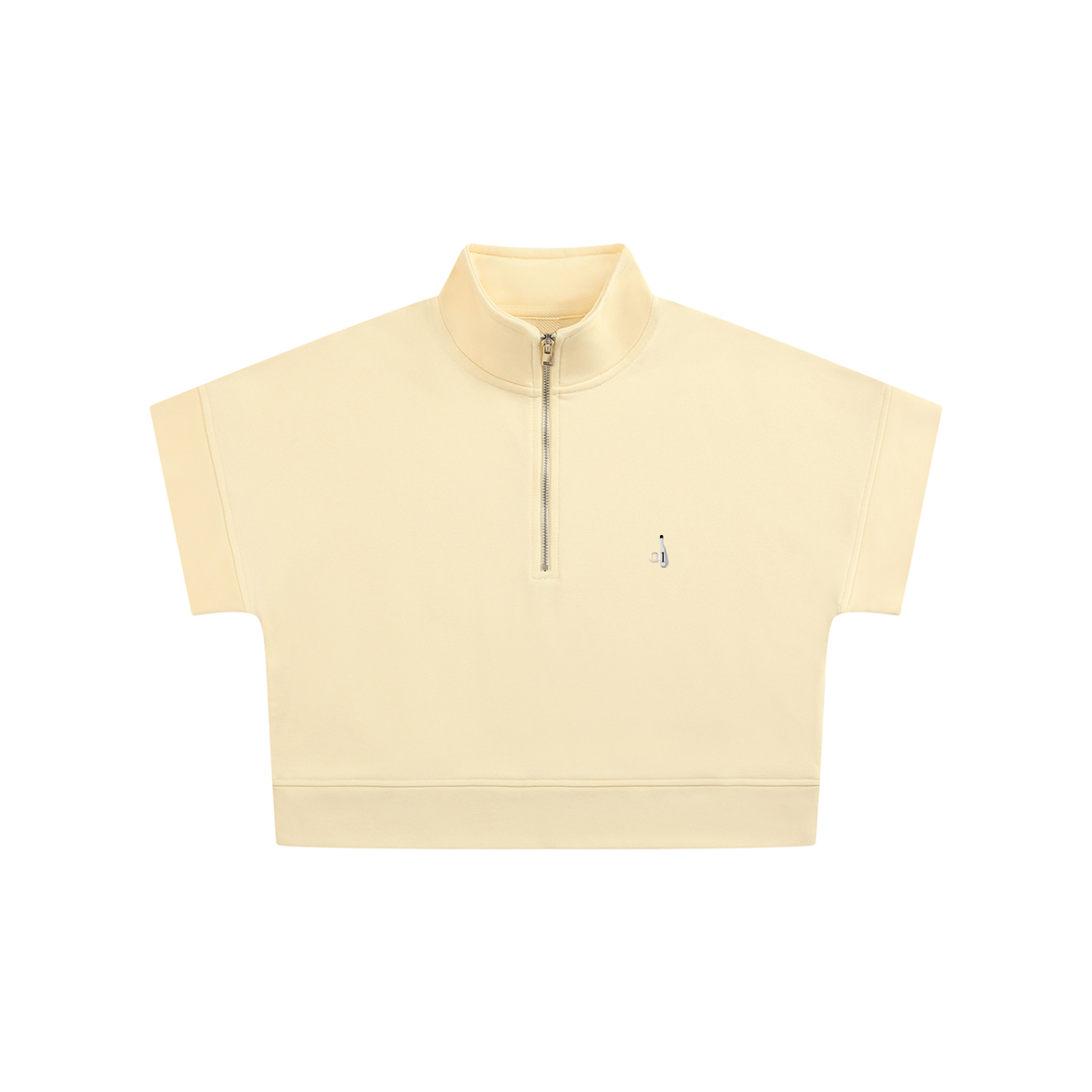 Cropped Quarter Zip