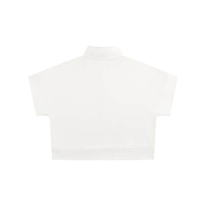 Cropped Quarter Zip