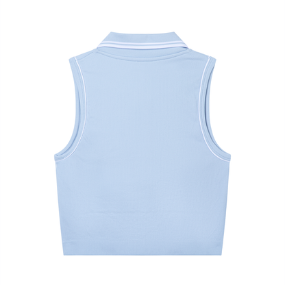 Sleeveless Polo