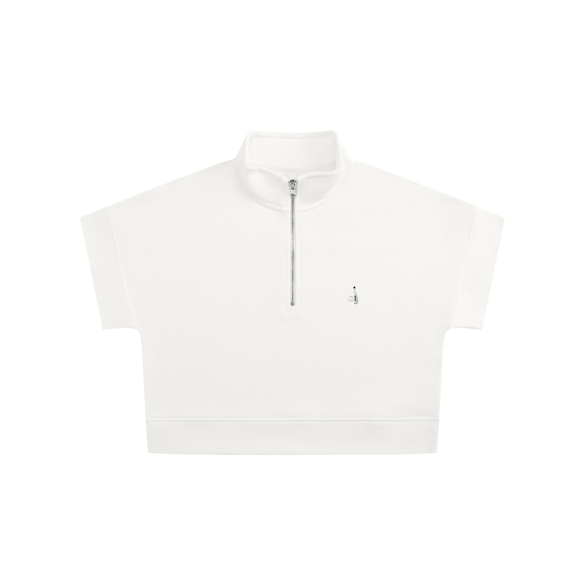 Cropped Quarter Zip