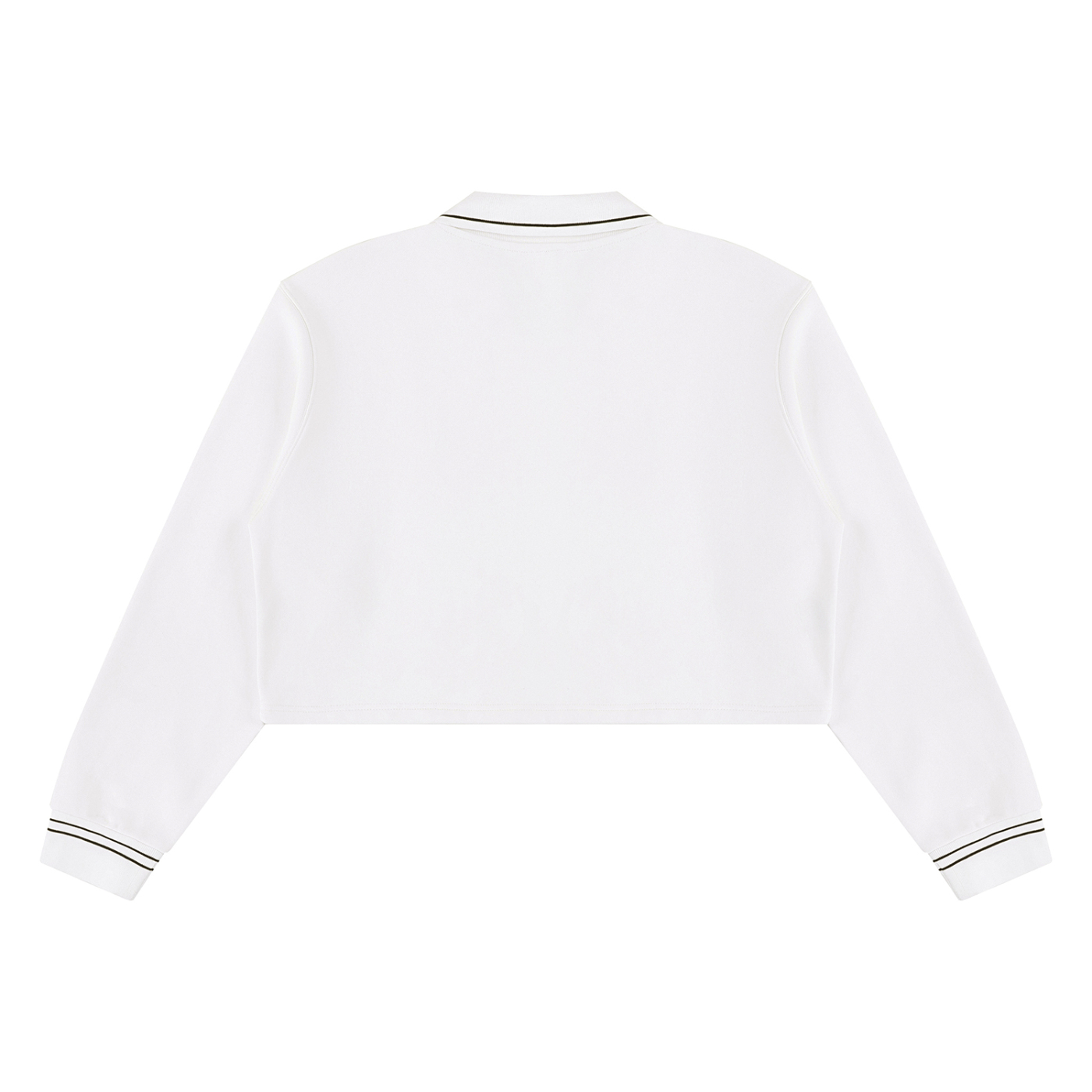Crop Collared Pullover