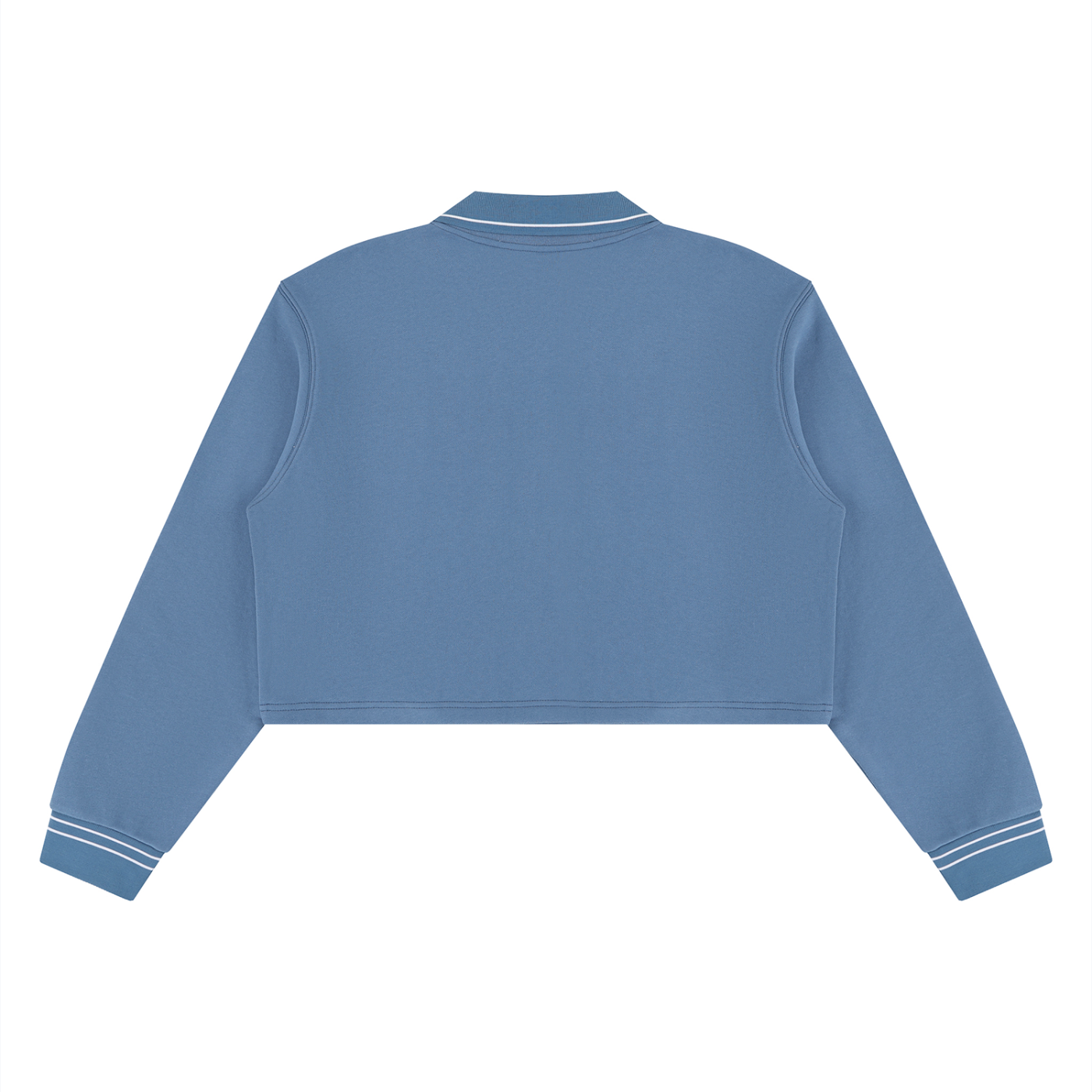 Crop Collared Pullover