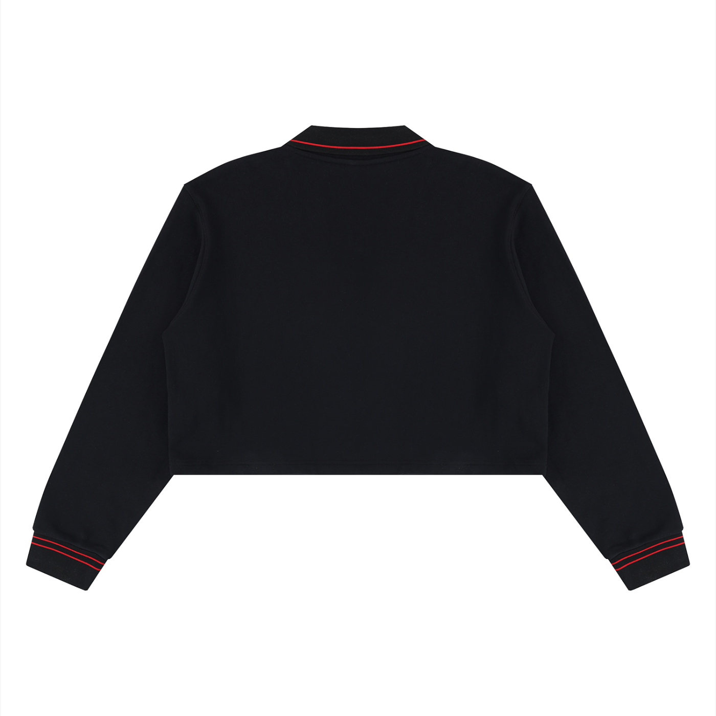 Crop Collared Pullover