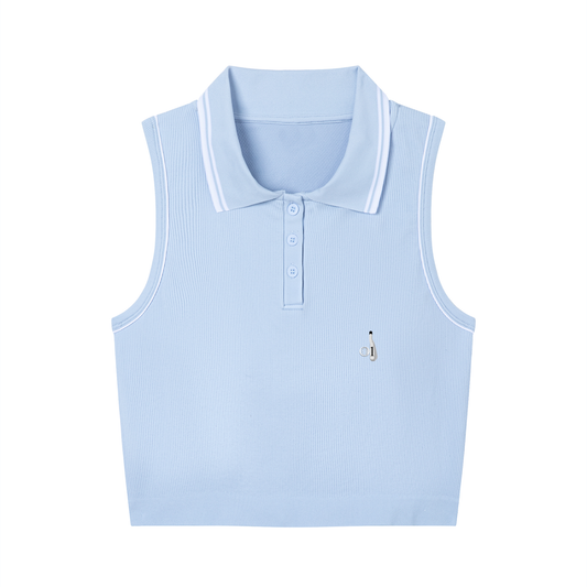 Sleeveless Polo